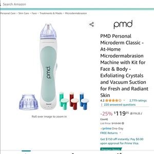 PMD microdermabrasion kit